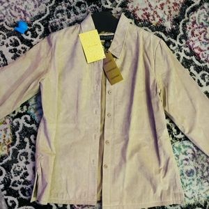 New dialogue xl woman’s button up coat real leather